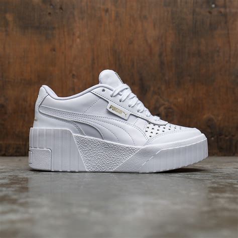 puma cali wedge off white.